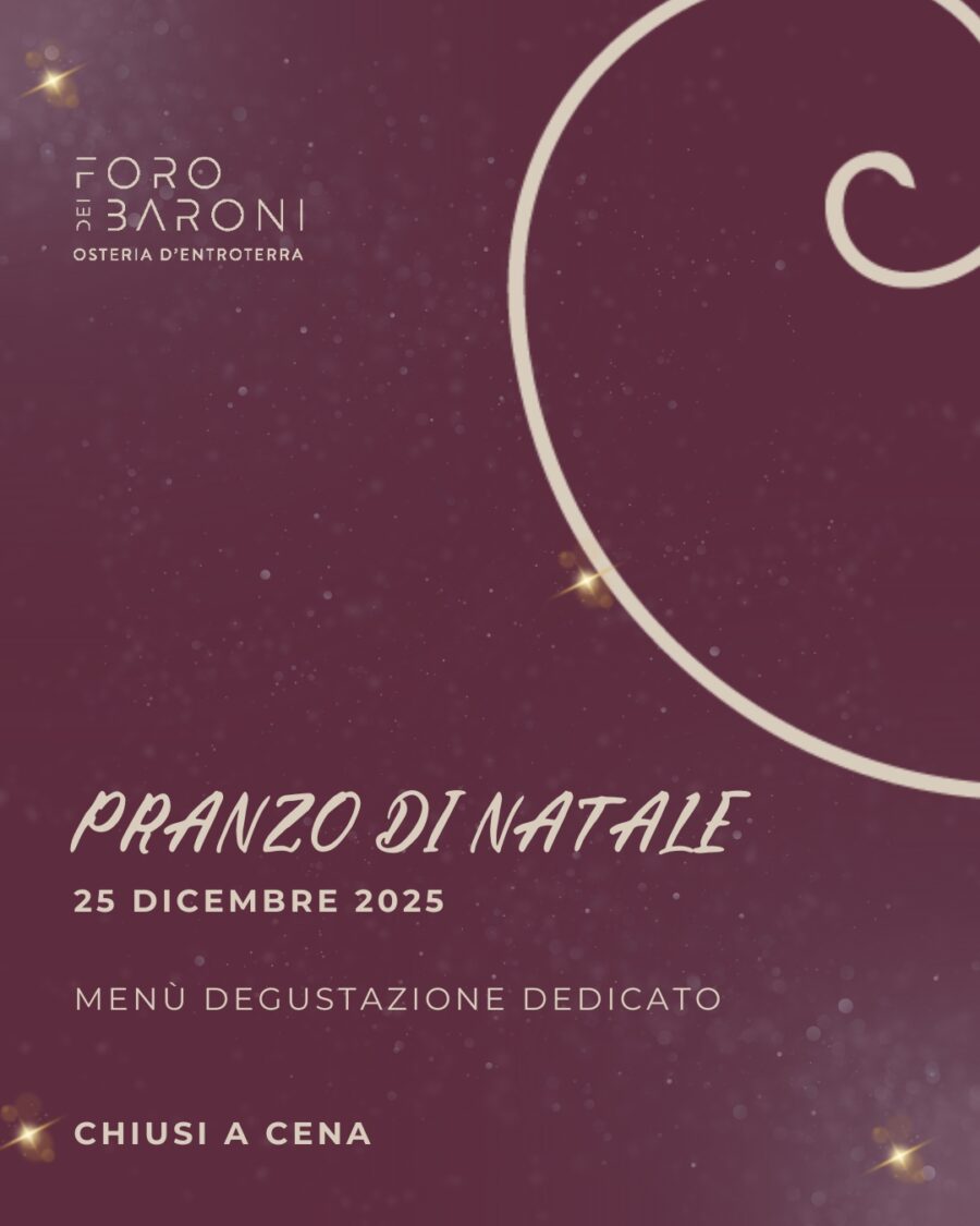 Pranzo di Natale 2025 vicino Benevento